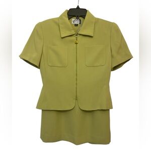 Vintage Whisper Olive Green Suit Set